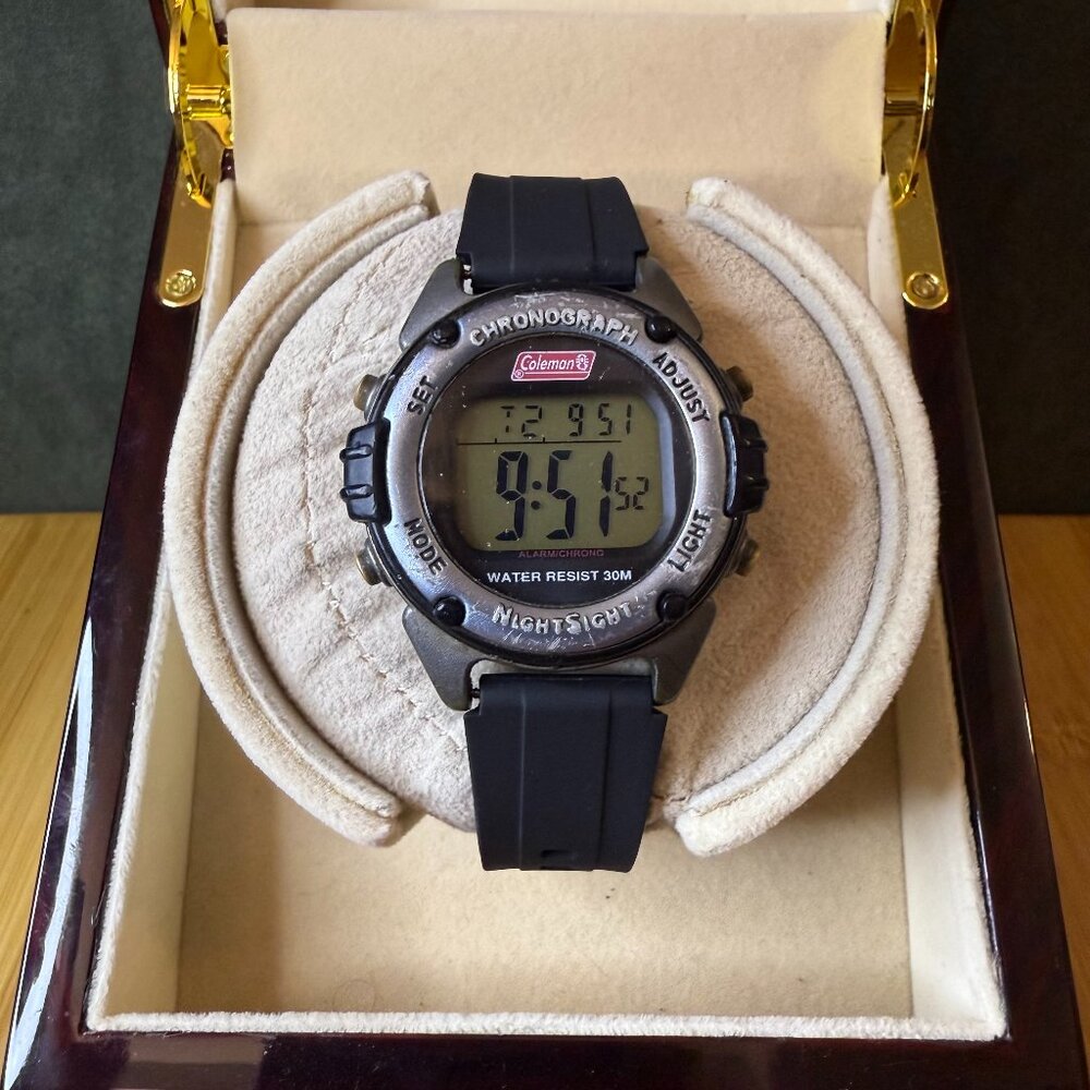 Coleman Night Sight 40-734 Men's Digital Multifunction Sport Watch, 42mm